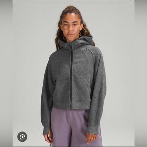 Oversized Scuba Full Zip